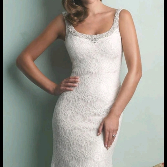 Allure Bridal wedding dress Size 14 - Picture 5 of 14